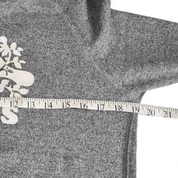 Roots Pullover Hoodie Grey Original Kanga Hoodie Size XS - Picture 10 of 11